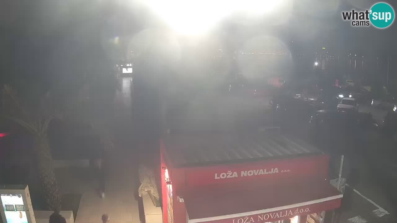 Live cam Novalja – Obala Petra Krešimira IV