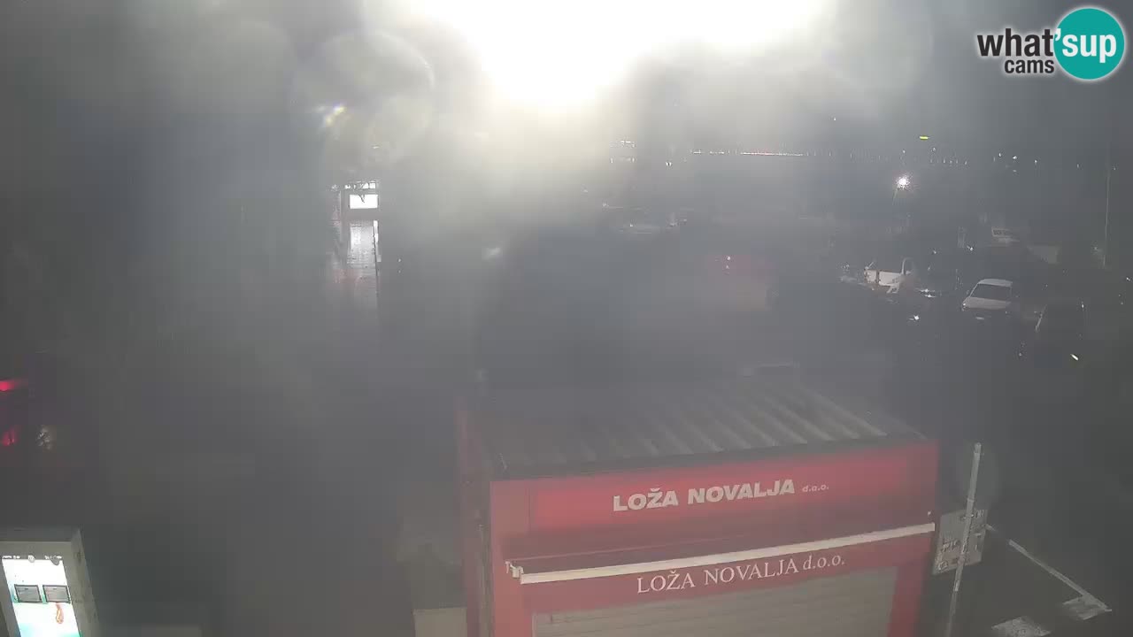 Live cam Novalja – Obala Petra Krešimira IV