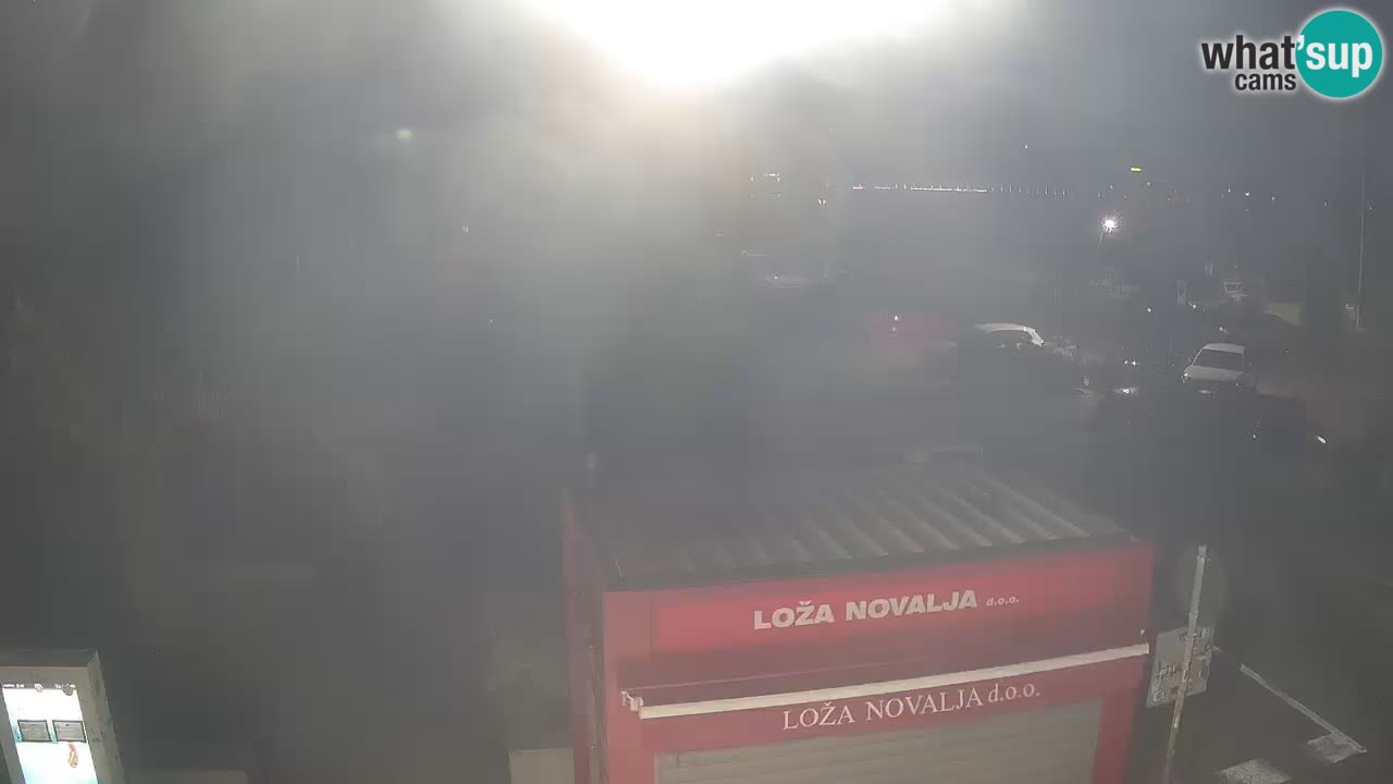 Live cam Novalja – Obala Petra Krešimira IV