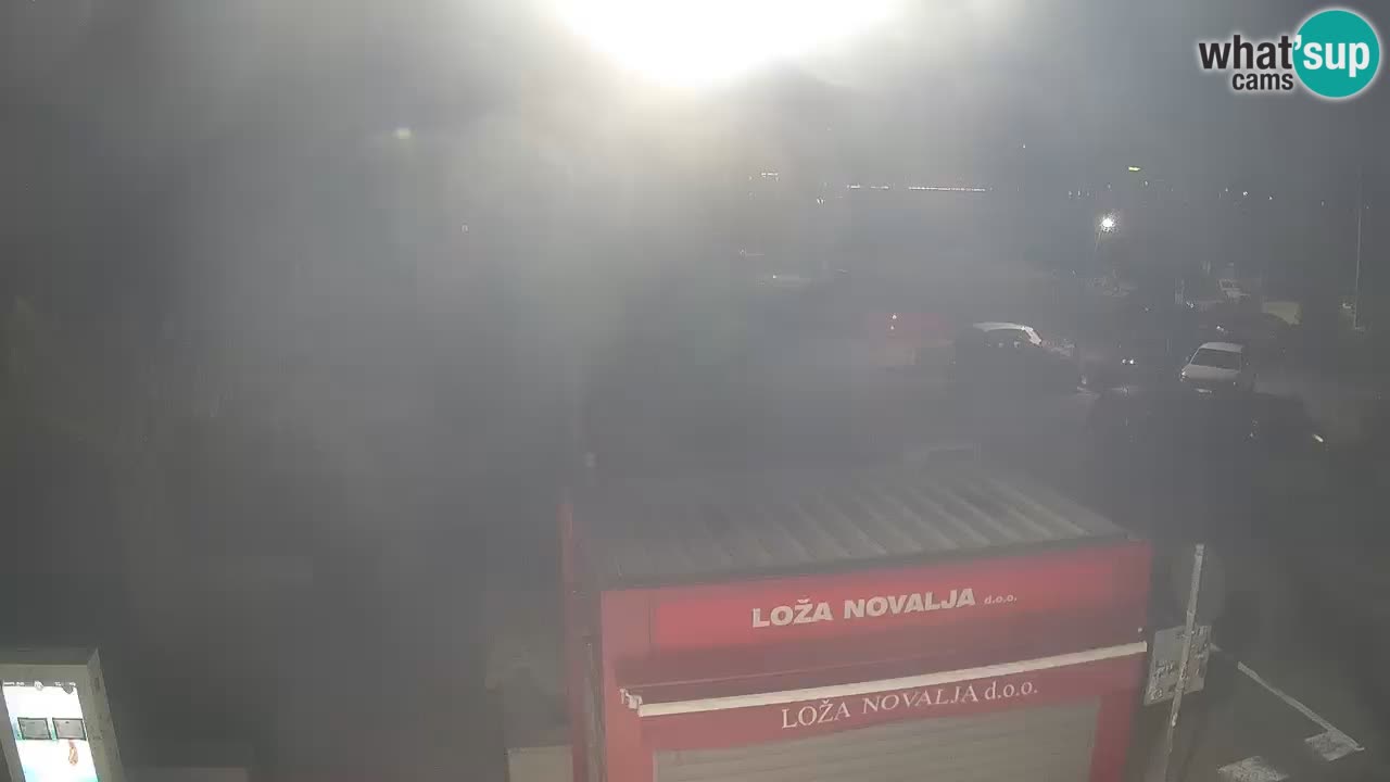 Webcam live Novalja – Obala Petra Krešimira IV