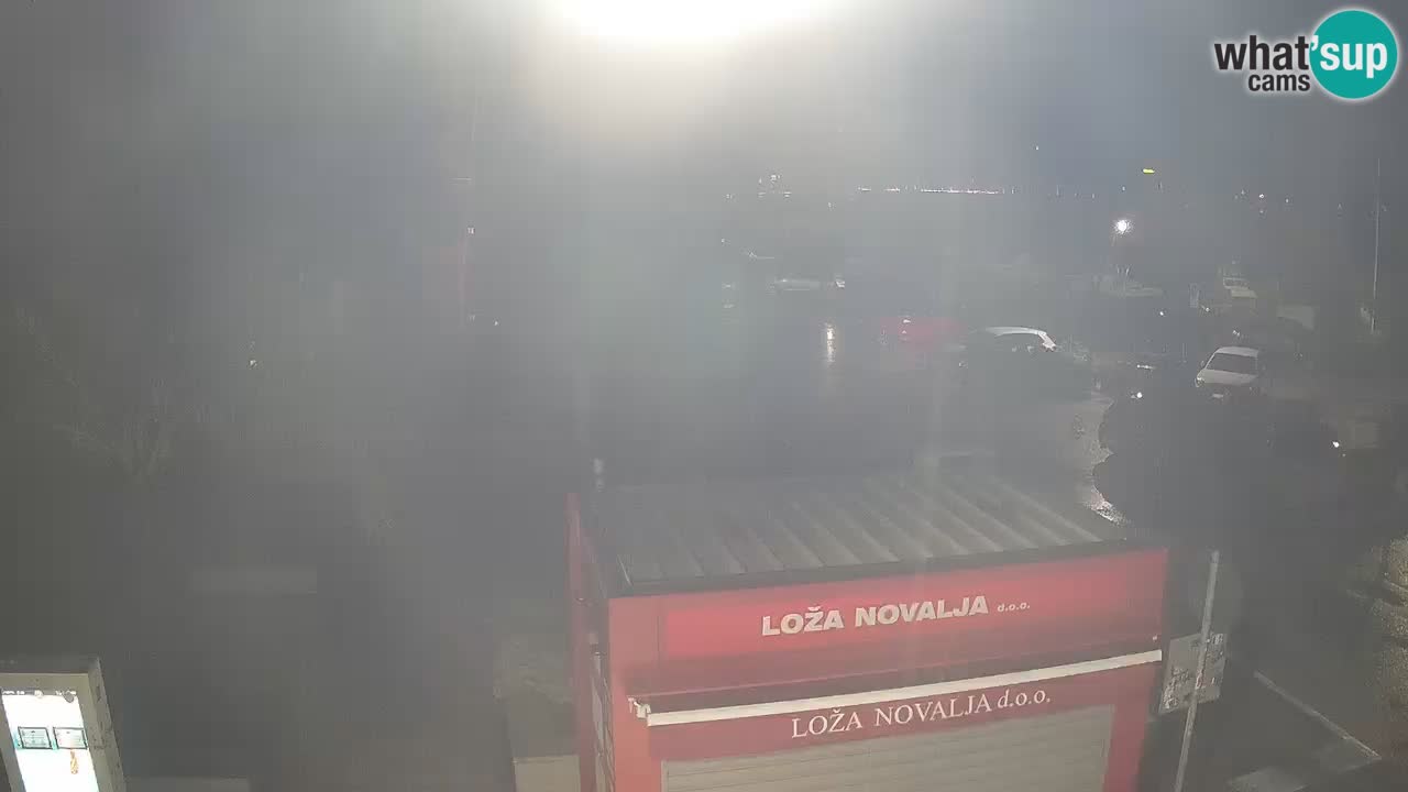 Live cam Novalja – Obala Petra Krešimira IV