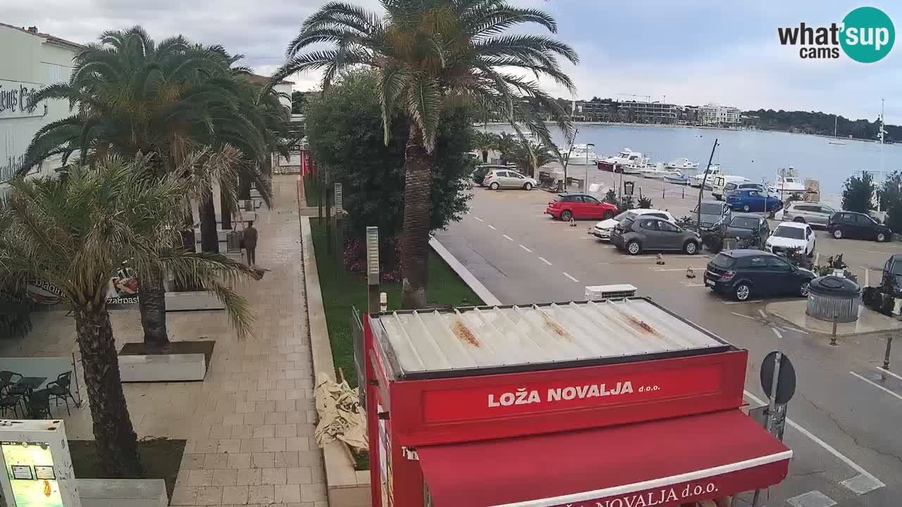 Webcam Novalja – Obala Petra Krešimira IV