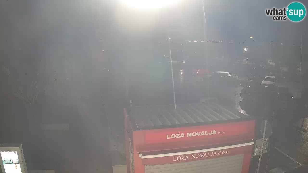 Webcam Novalja – Obala Petra Krešimira IV