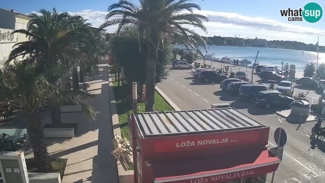 Live cam Novalja – Obala Petra Krešimira IV