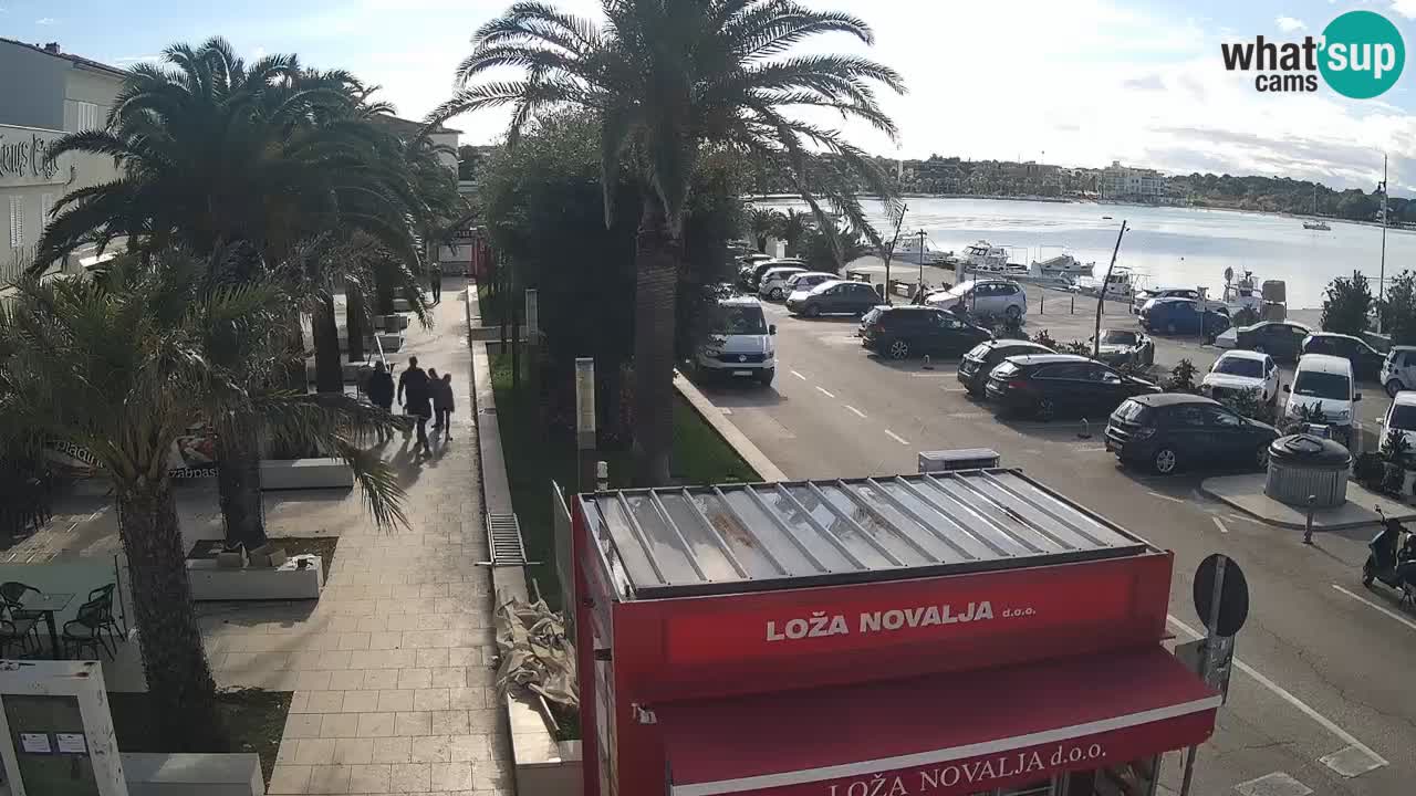 Webcam Novalja – Obala Petra Krešimira IV