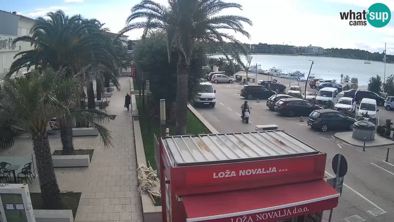 Live cam Novalja – Obala Petra Krešimira IV