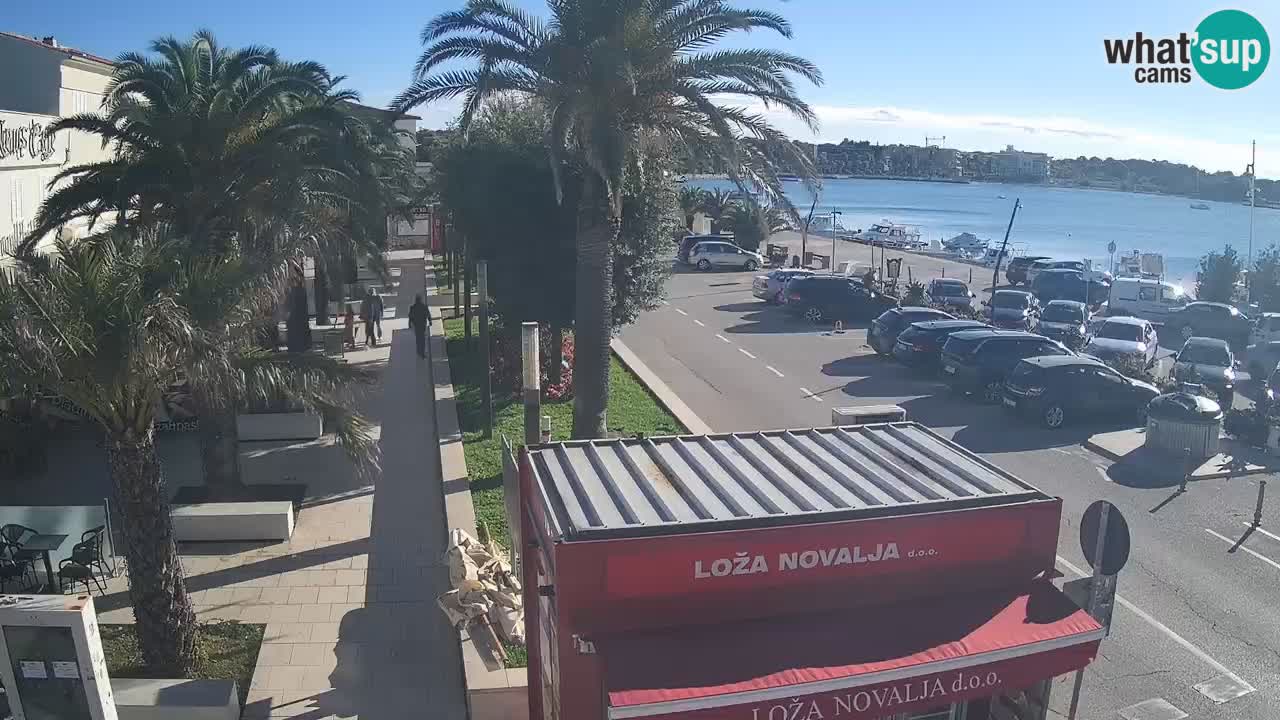 Webcam Novalja – Obala Petra Krešimira IV