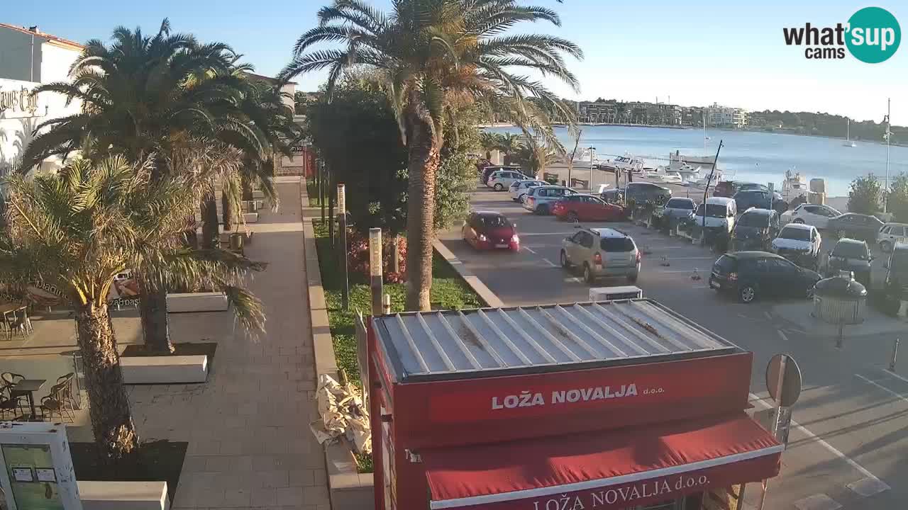 Live cam Novalja – Obala Petra Krešimira IV