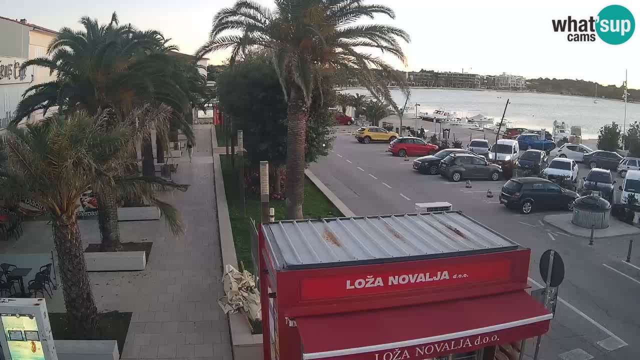 Webcam Novalja – Obala Petra Krešimira IV