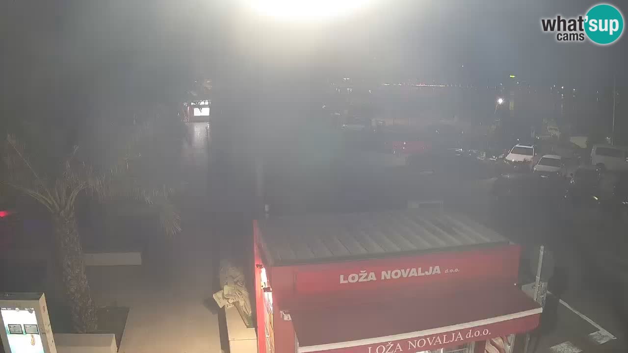 Live cam Novalja – Obala Petra Krešimira IV