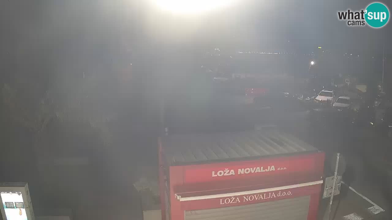 Live cam Novalja – Obala Petra Krešimira IV