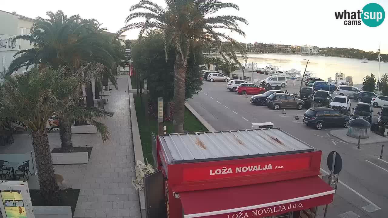 Live cam Novalja – Obala Petra Krešimira IV