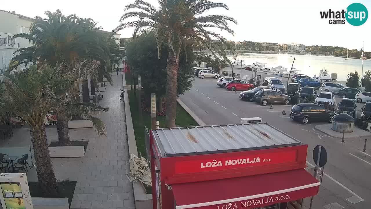Live cam Novalja – Obala Petra Krešimira IV