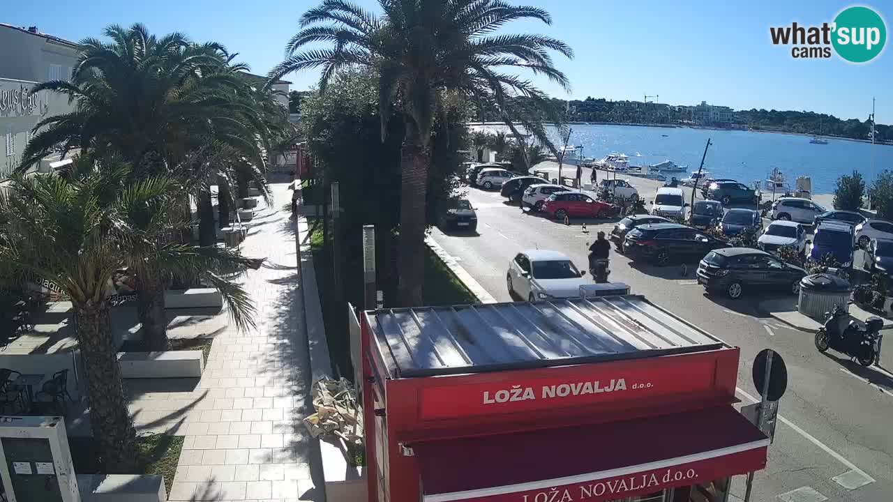Live cam Novalja – Obala Petra Krešimira IV