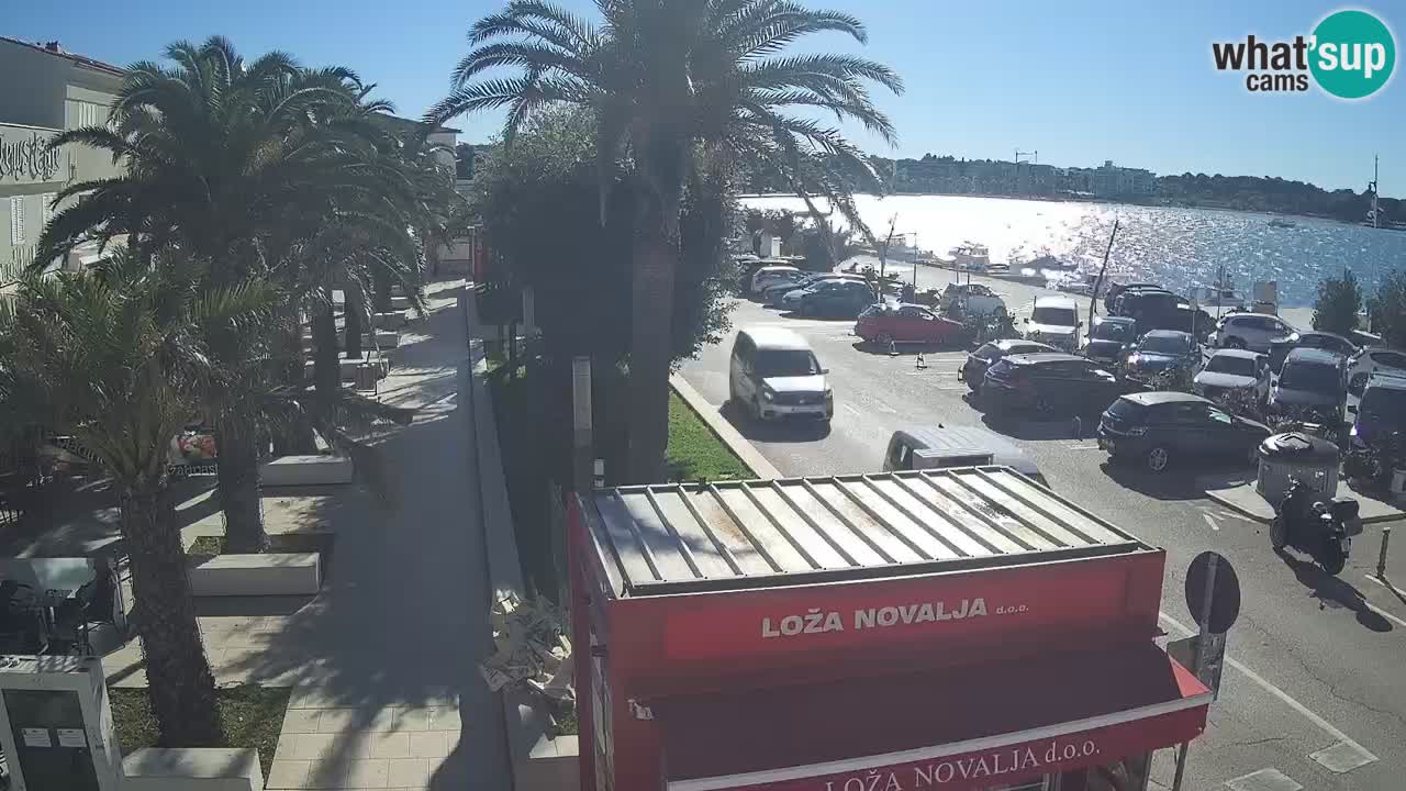 Webcam Novalja – Obala Petra Krešimira IV