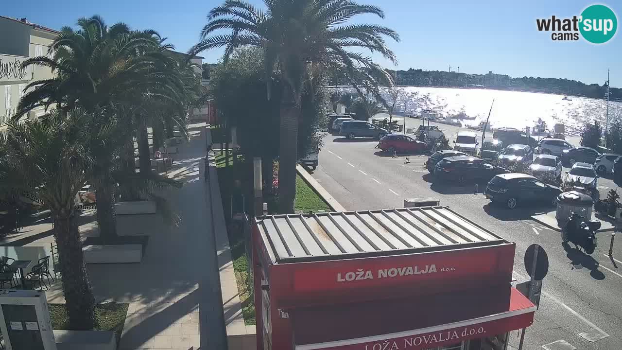 Live cam Novalja – Obala Petra Krešimira IV