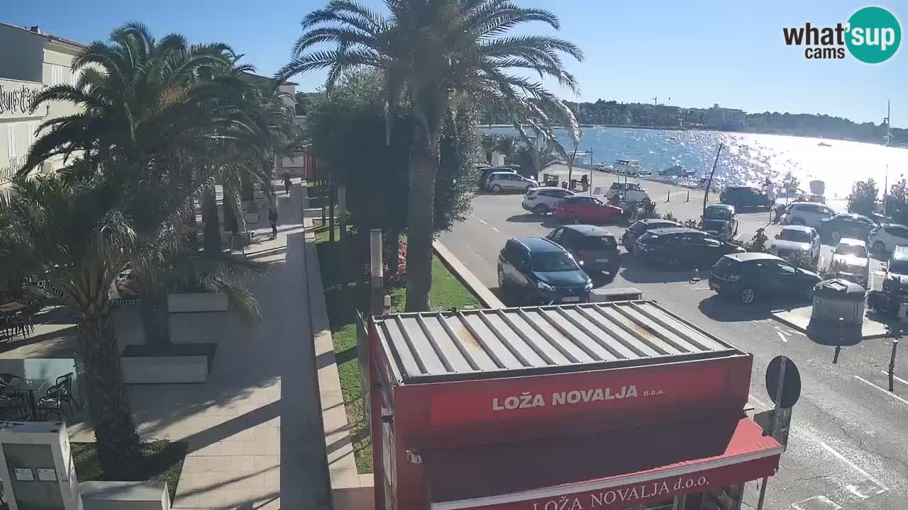 Webcam live Novalja – Obala Petra Krešimira IV