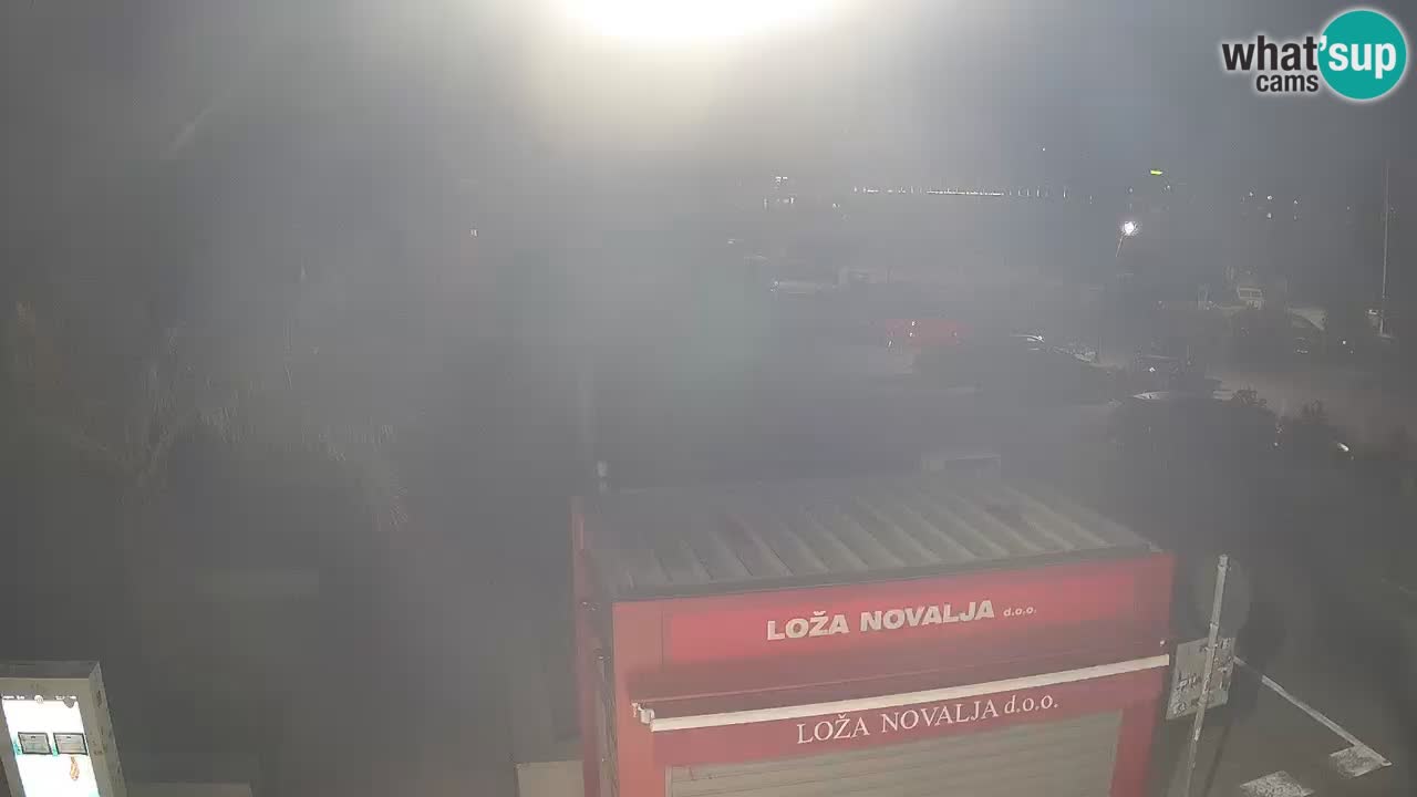 Live cam Novalja – Obala Petra Krešimira IV