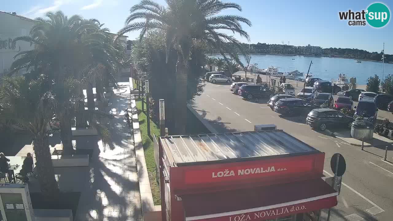 Live cam Novalja – Obala Petra Krešimira IV