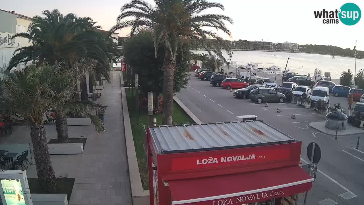 Webcam live Novalja – Obala Petra Krešimira IV