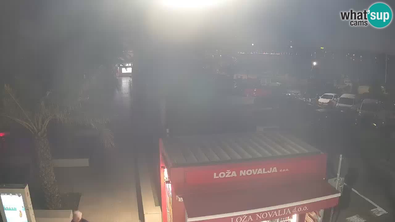 Webcam Novalja – Obala Petra Krešimira IV