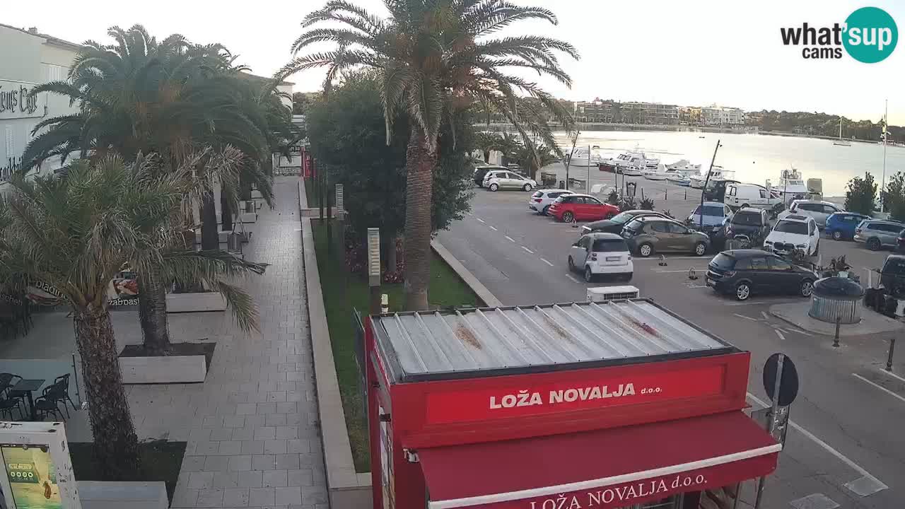 Live cam Novalja – Obala Petra Krešimira IV