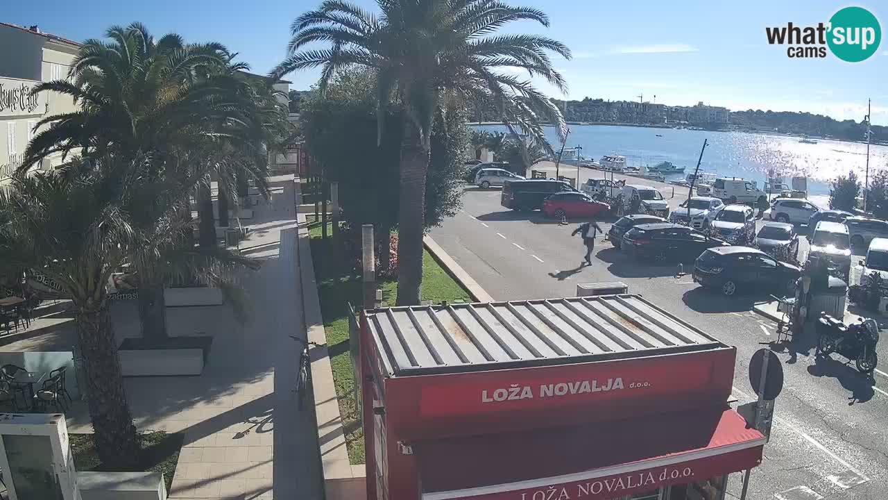 Live cam Novalja – Obala Petra Krešimira IV