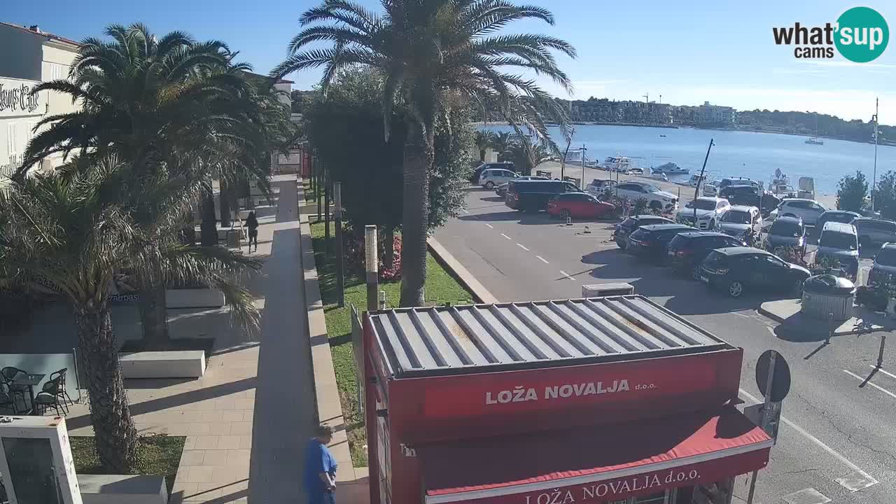 Webcam Novalja – Obala Petra Krešimira IV