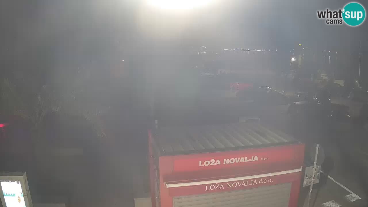 Live cam Novalja – Obala Petra Krešimira IV