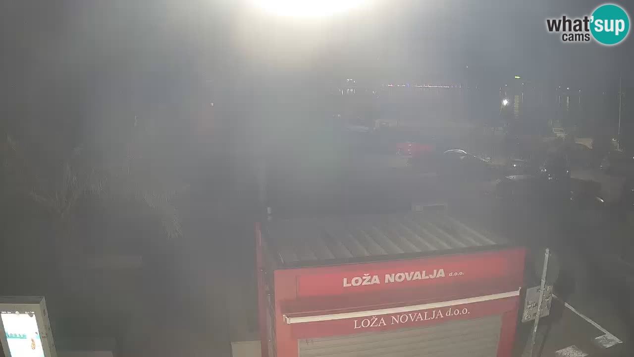 Webcam Novalja – Obala Petra Krešimira IV