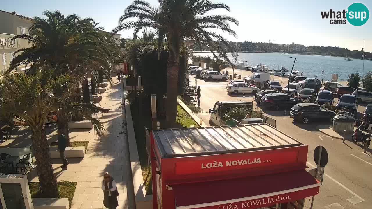 Webcam Novalja – Obala Petra Krešimira IV