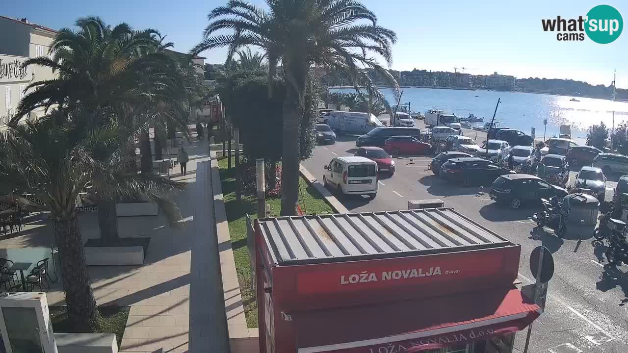 Webcam Novalja – Obala Petra Krešimira IV