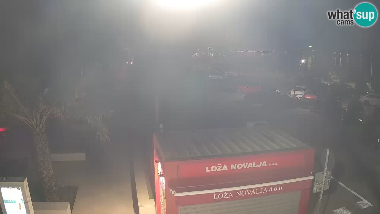Live cam Novalja – Obala Petra Krešimira IV