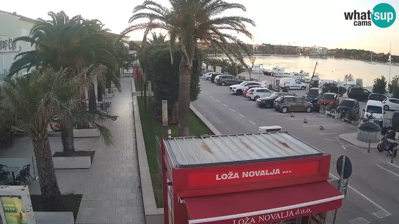 Webcam Novalja – Obala Petra Krešimira IV