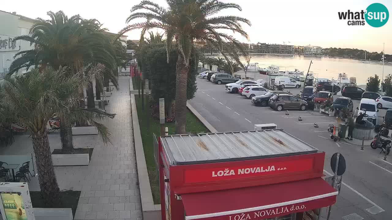 Camera en diecto Novalja – Obala Petra Krešimira IV