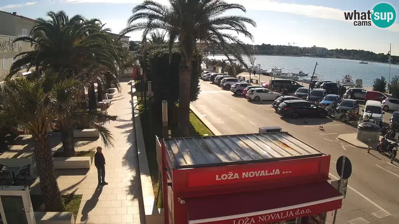 Webcam Novalja – Obala Petra Krešimira IV