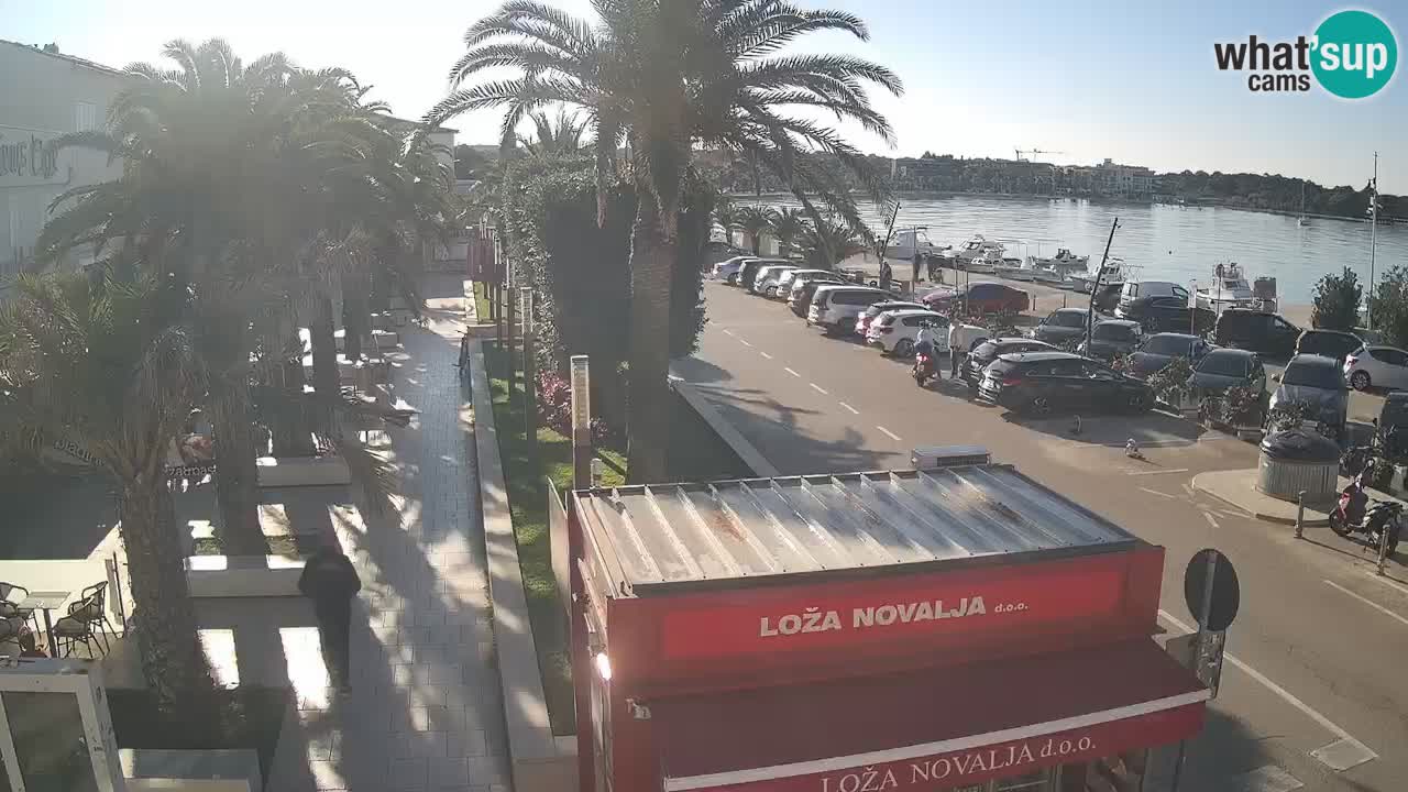 Live cam Novalja – Obala Petra Krešimira IV