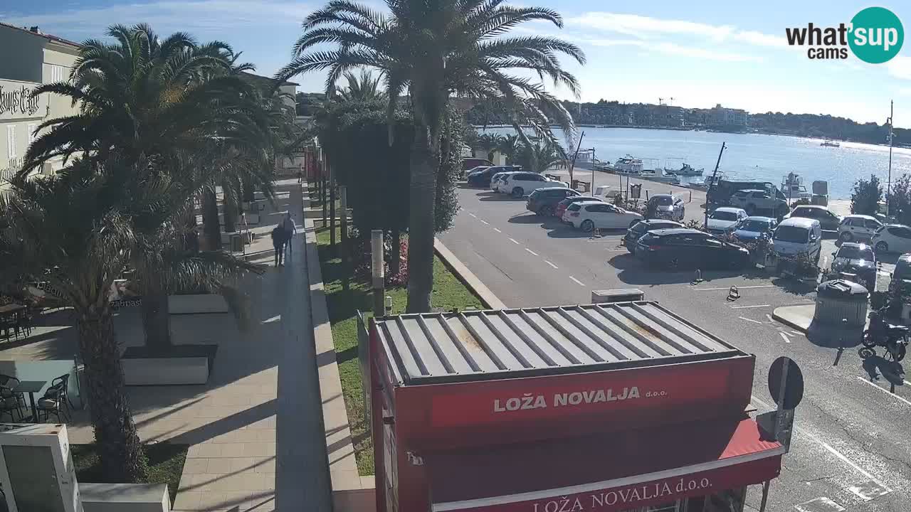 Live cam Novalja – Obala Petra Krešimira IV