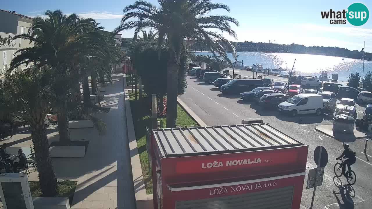 Live cam Novalja – Obala Petra Krešimira IV