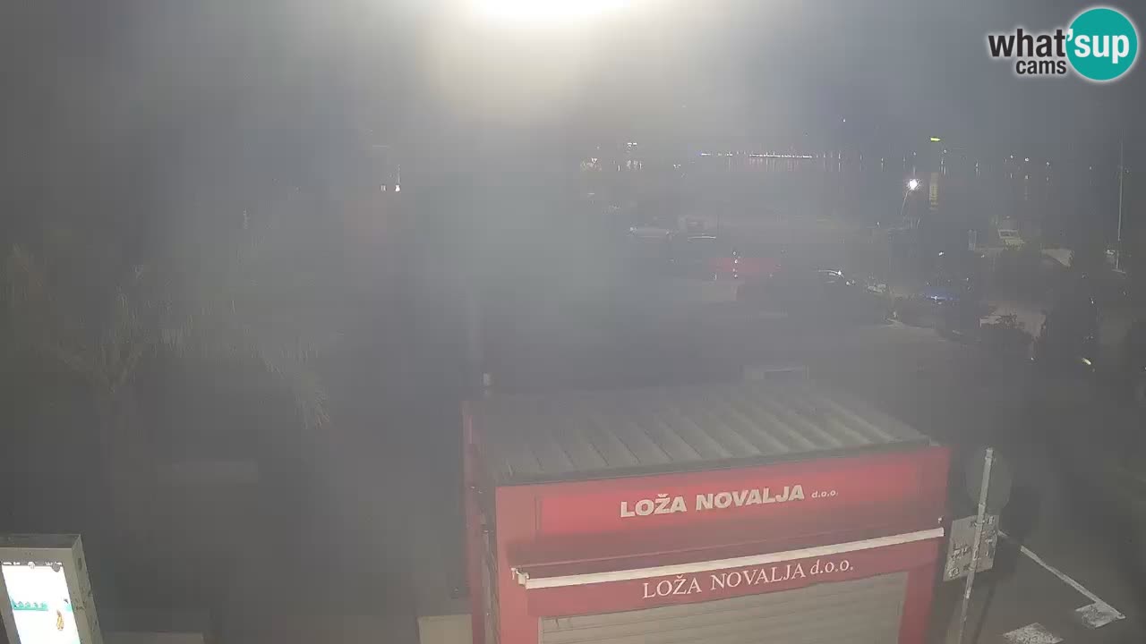 Live cam Novalja – Obala Petra Krešimira IV