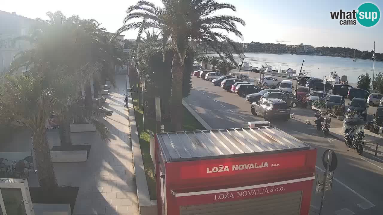 Live cam Novalja – Obala Petra Krešimira IV