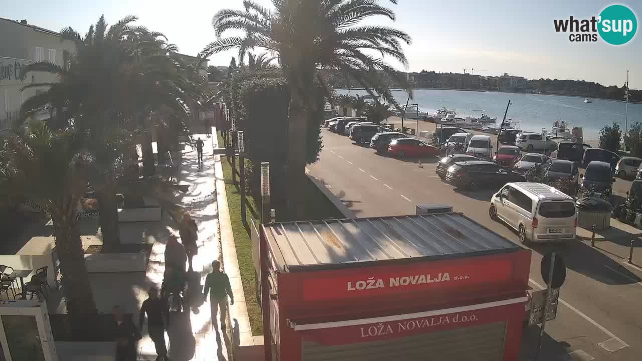 Live cam Novalja – Obala Petra Krešimira IV