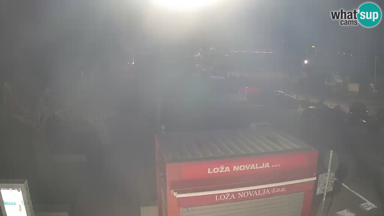 Live cam Novalja – Obala Petra Krešimira IV