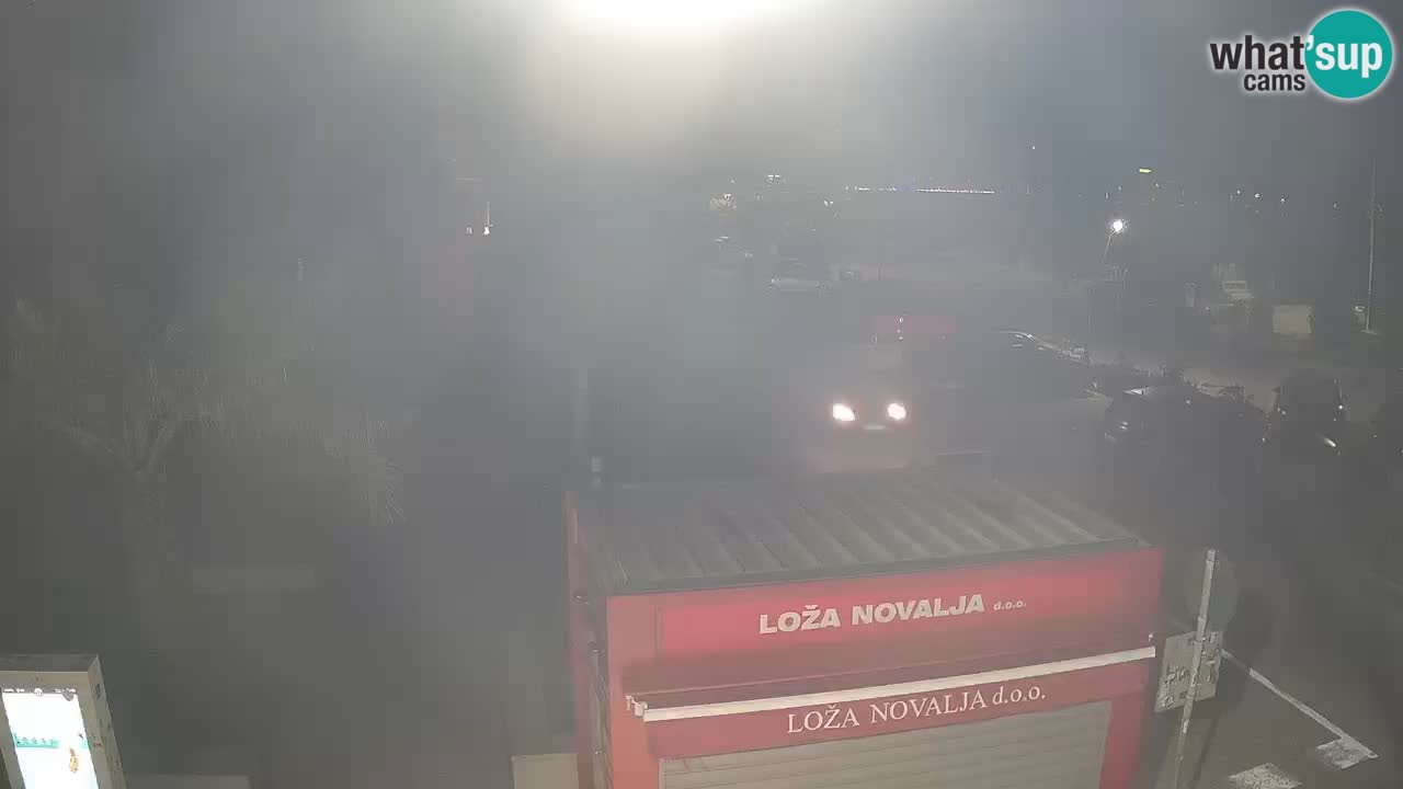 Live cam Novalja – Obala Petra Krešimira IV