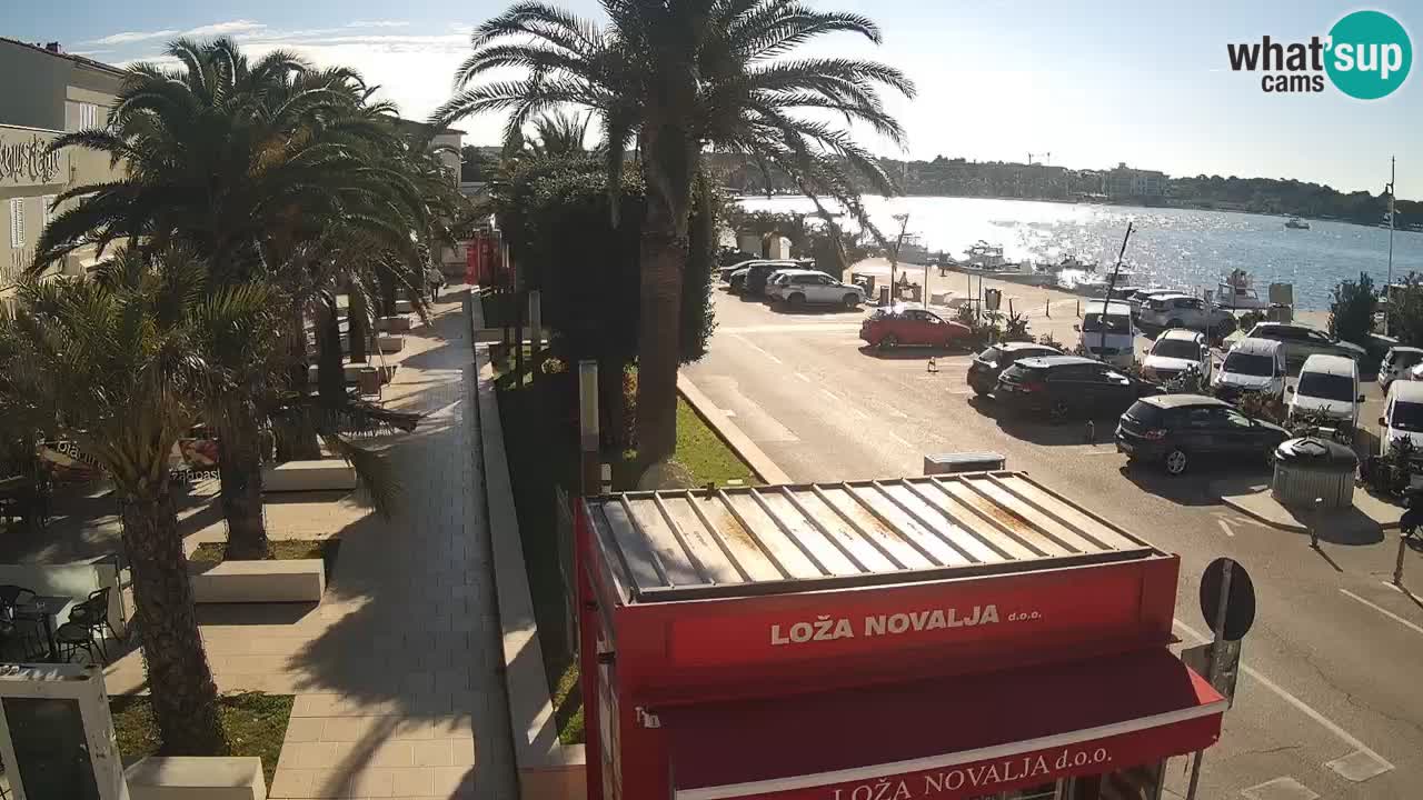 Live cam Novalja – Obala Petra Krešimira IV