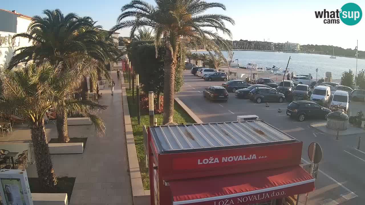 Webcam Novalja – Obala Petra Krešimira IV