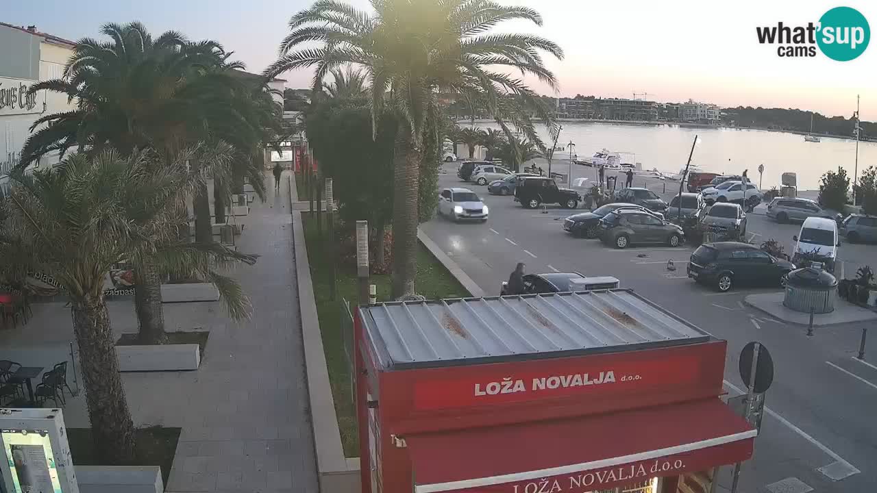 Webcam Novalja – Obala Petra Krešimira IV