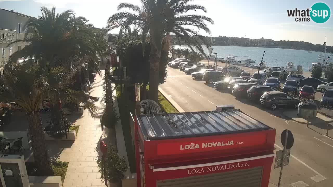 Live cam Novalja – Obala Petra Krešimira IV