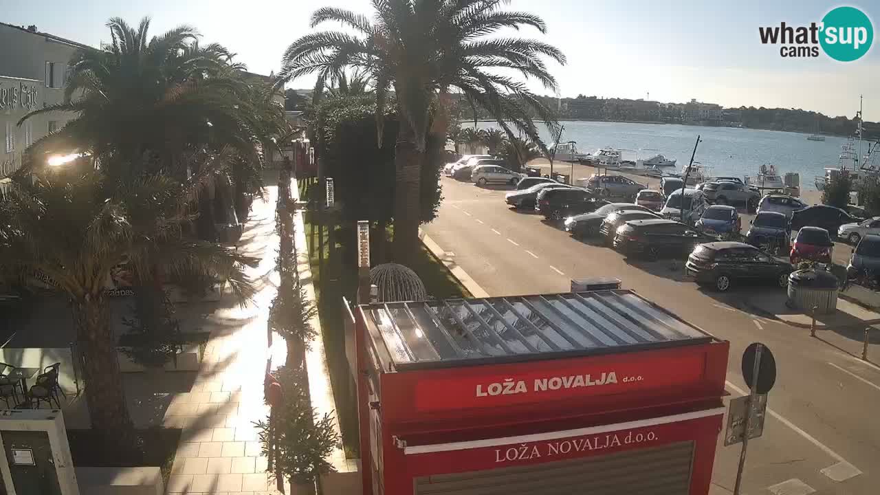 Webcam Novalja – Obala Petra Krešimira IV