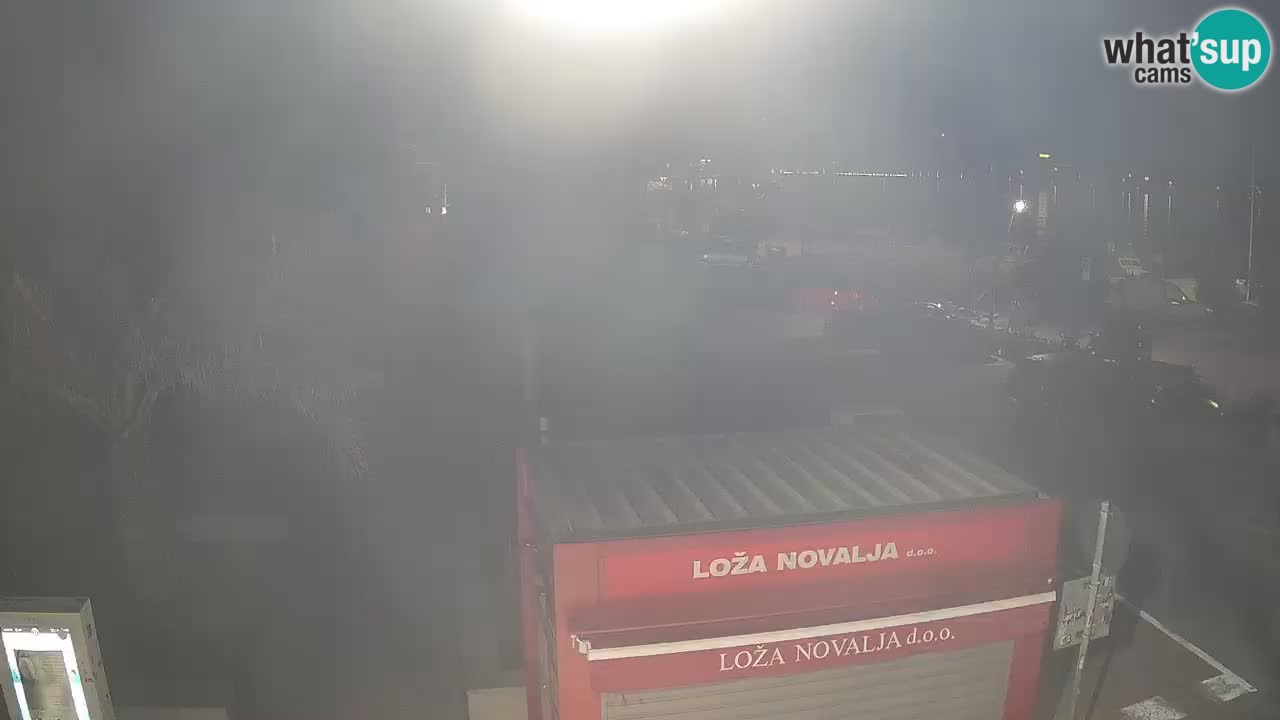 Live cam Novalja – Obala Petra Krešimira IV